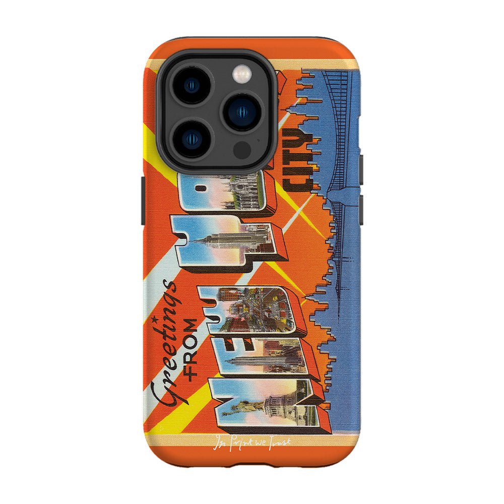 new york city tough iPhone case - In Print We Trust