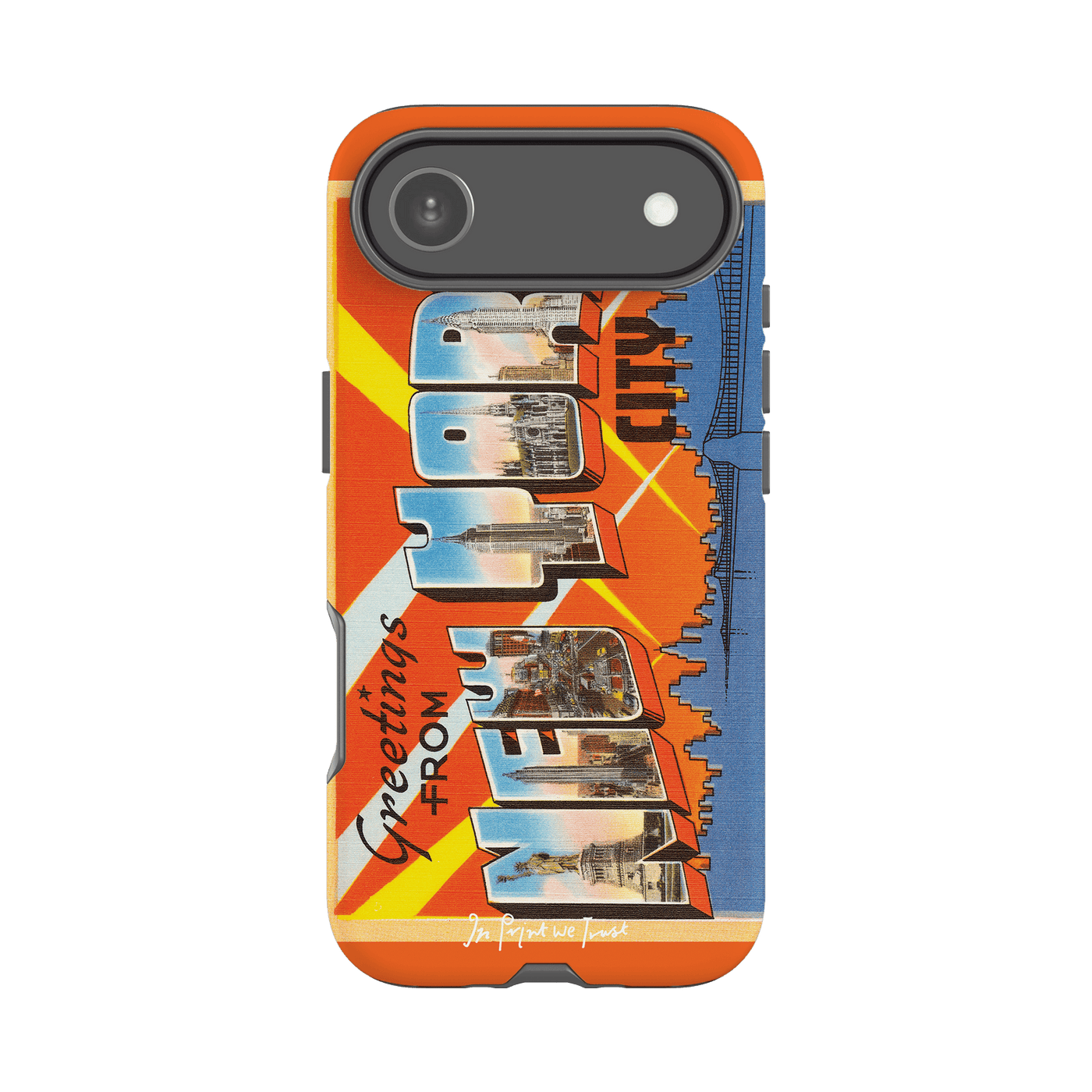 new york city tough iPhone case - In Print We Trust