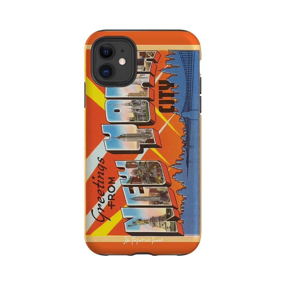 new york city tough iPhone case - In Print We Trust