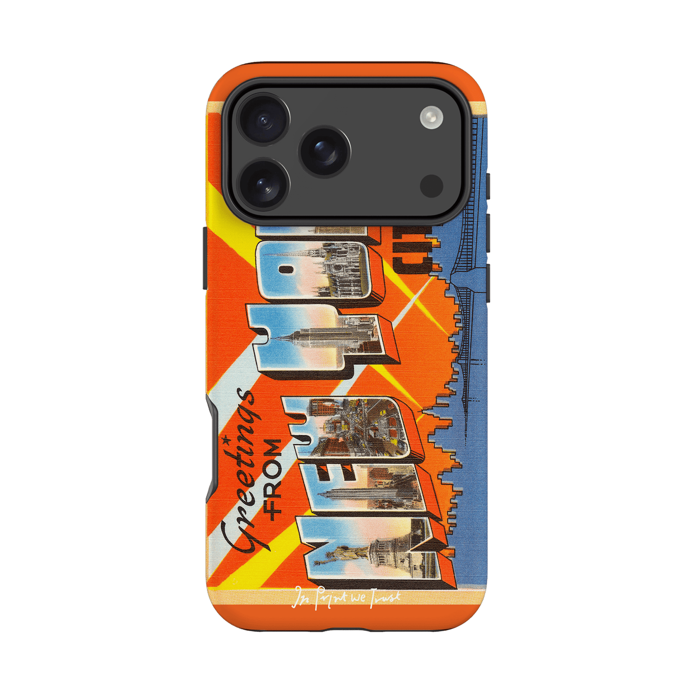 new york city tough iPhone case - In Print We Trust