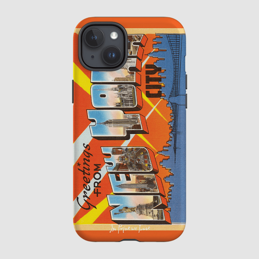 new york city tough iPhone case - In Print We Trust