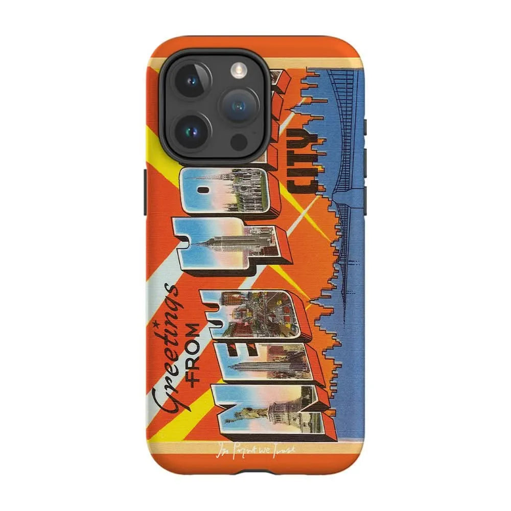 new york city tough iPhone case - In Print We Trust