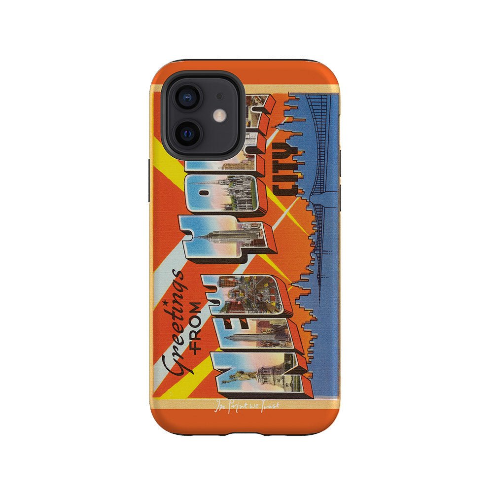 new york city tough iPhone case - In Print We Trust