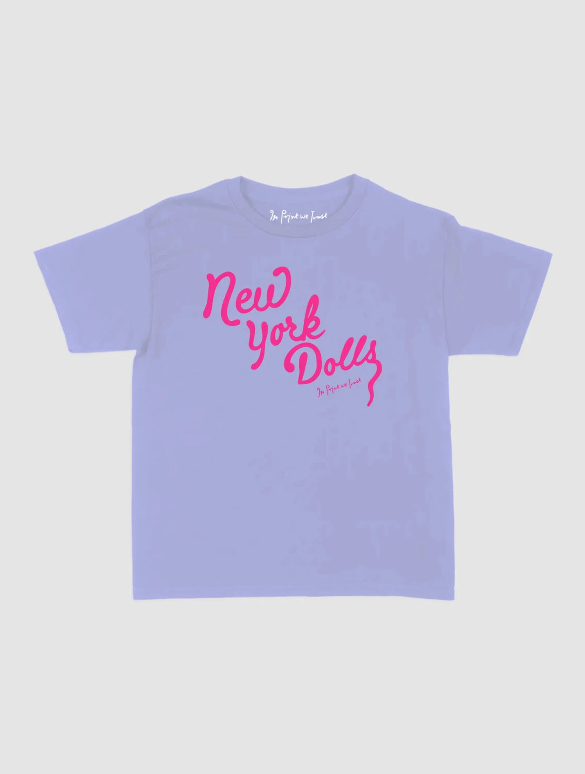 new york dolls baby tee - In Print We Trust