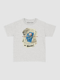newspaper baby tee - In Print We Trust