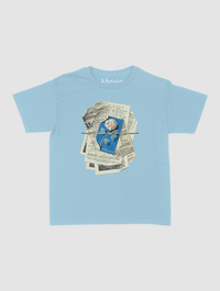 newspaper baby tee - In Print We Trust
