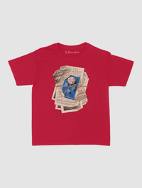 newspaper baby tee - In Print We Trust