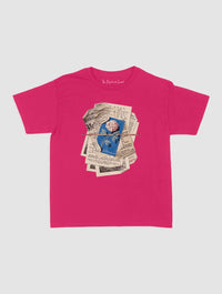 newspaper baby tee - In Print We Trust