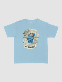 newspaper baby tee - In Print We Trust