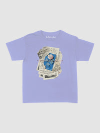 newspaper baby tee - In Print We Trust