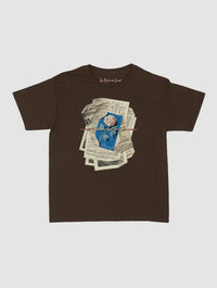 newspaper baby tee - In Print We Trust