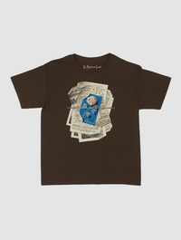 newspaper baby tee - In Print We Trust