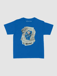 newspaper baby tee - In Print We Trust