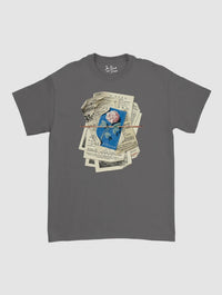 newspaper classic tee - In Print We Trust