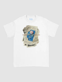 newspaper classic tee - In Print We Trust