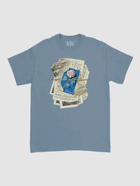 newspaper classic tee - In Print We Trust