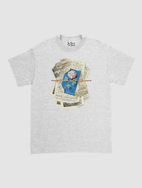 newspaper classic tee - In Print We Trust