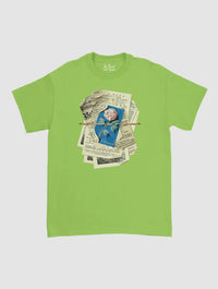 newspaper classic tee - In Print We Trust