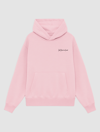 newspaper pink hoodie - In Print We Trust