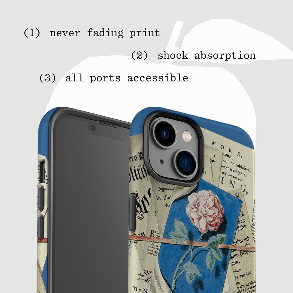 newspaper tough iPhone case - In Print We Trust