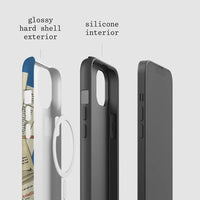 newspaper tough iPhone case - In Print We Trust