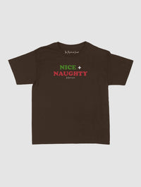 nice + naughty baby tee - In Print We Trust