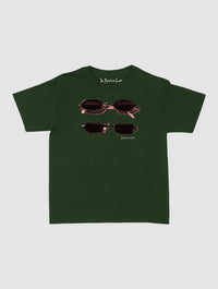 nice shades baby tee - In Print We Trust