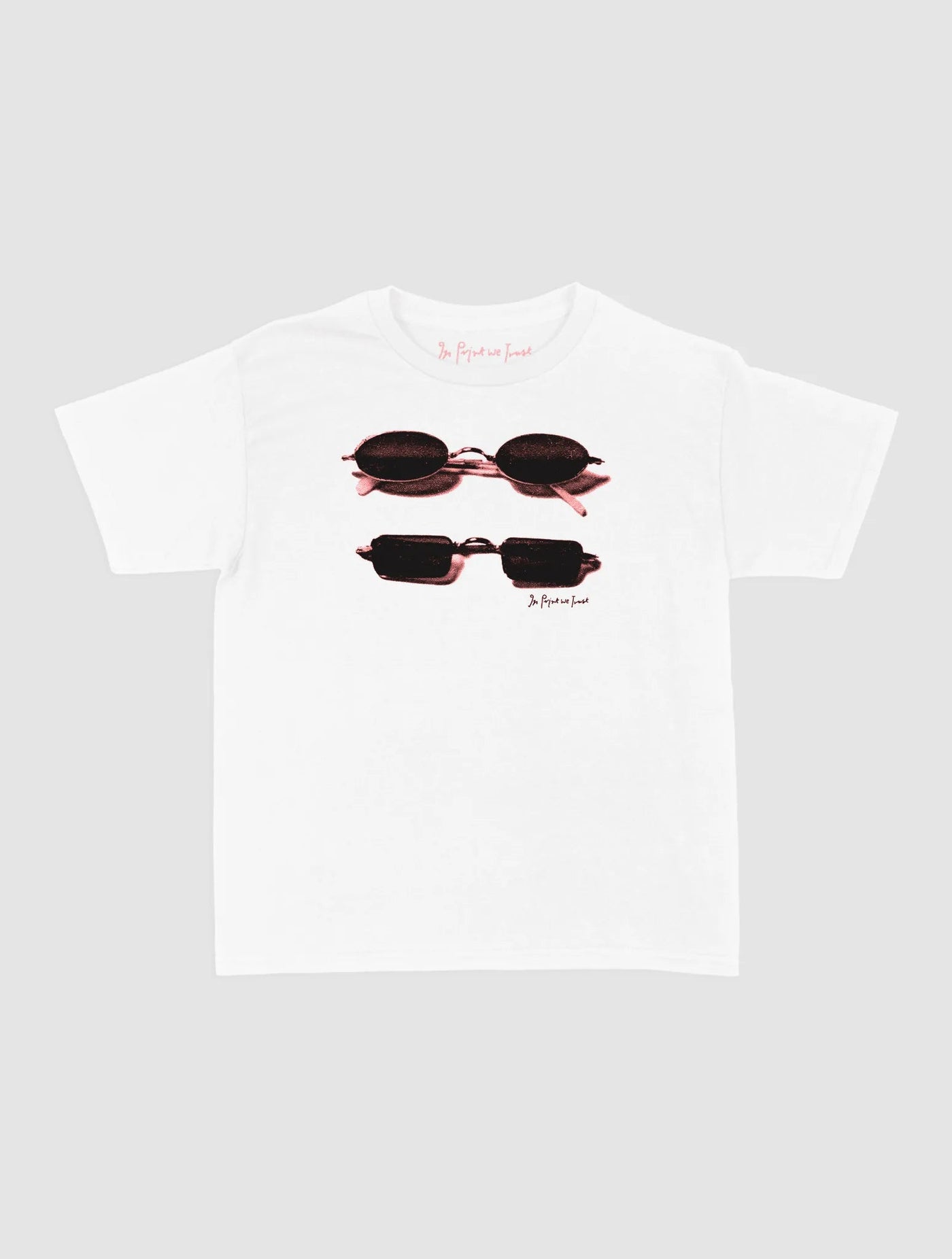 nice shades baby tee - In Print We Trust