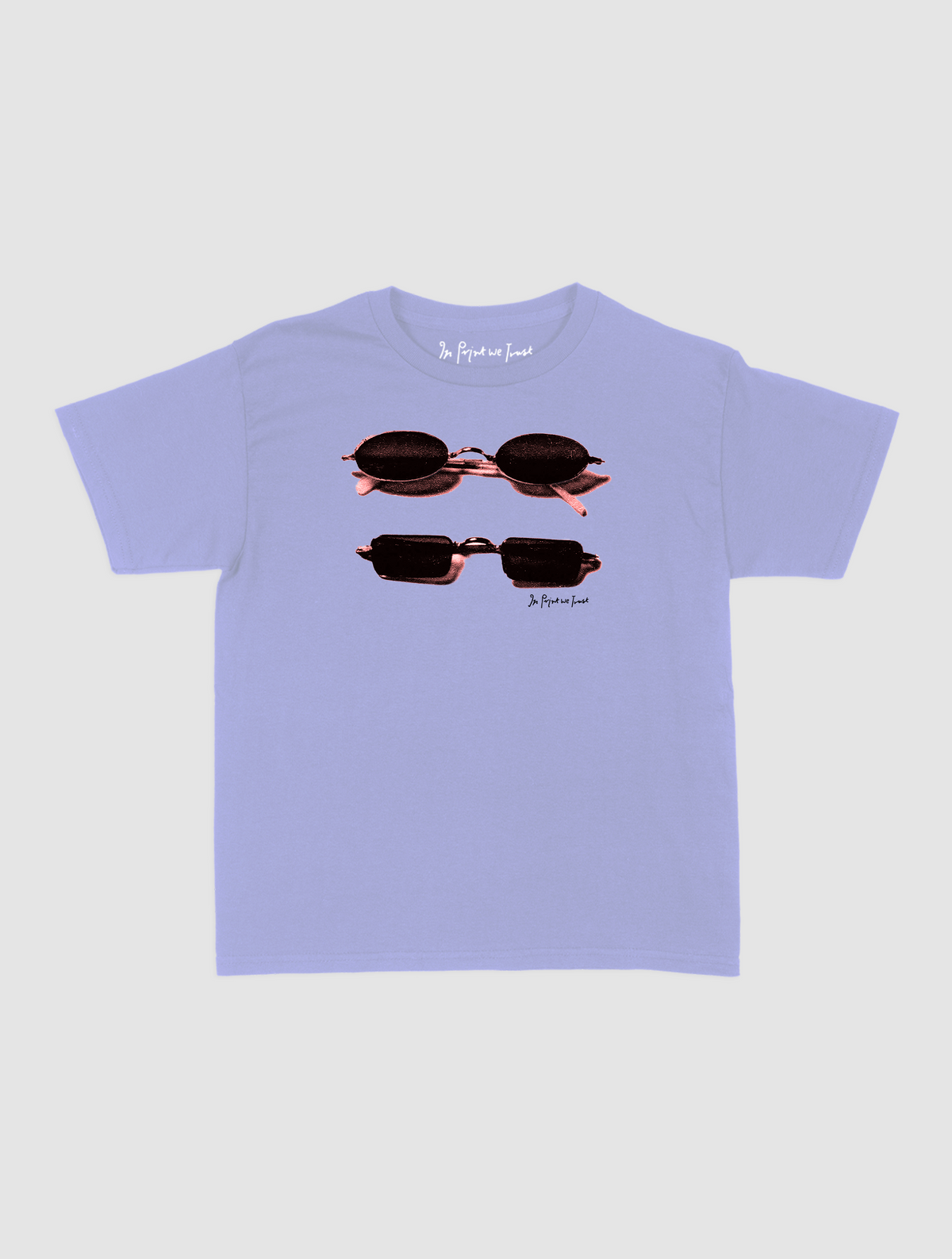 nice shades baby tee - In Print We Trust