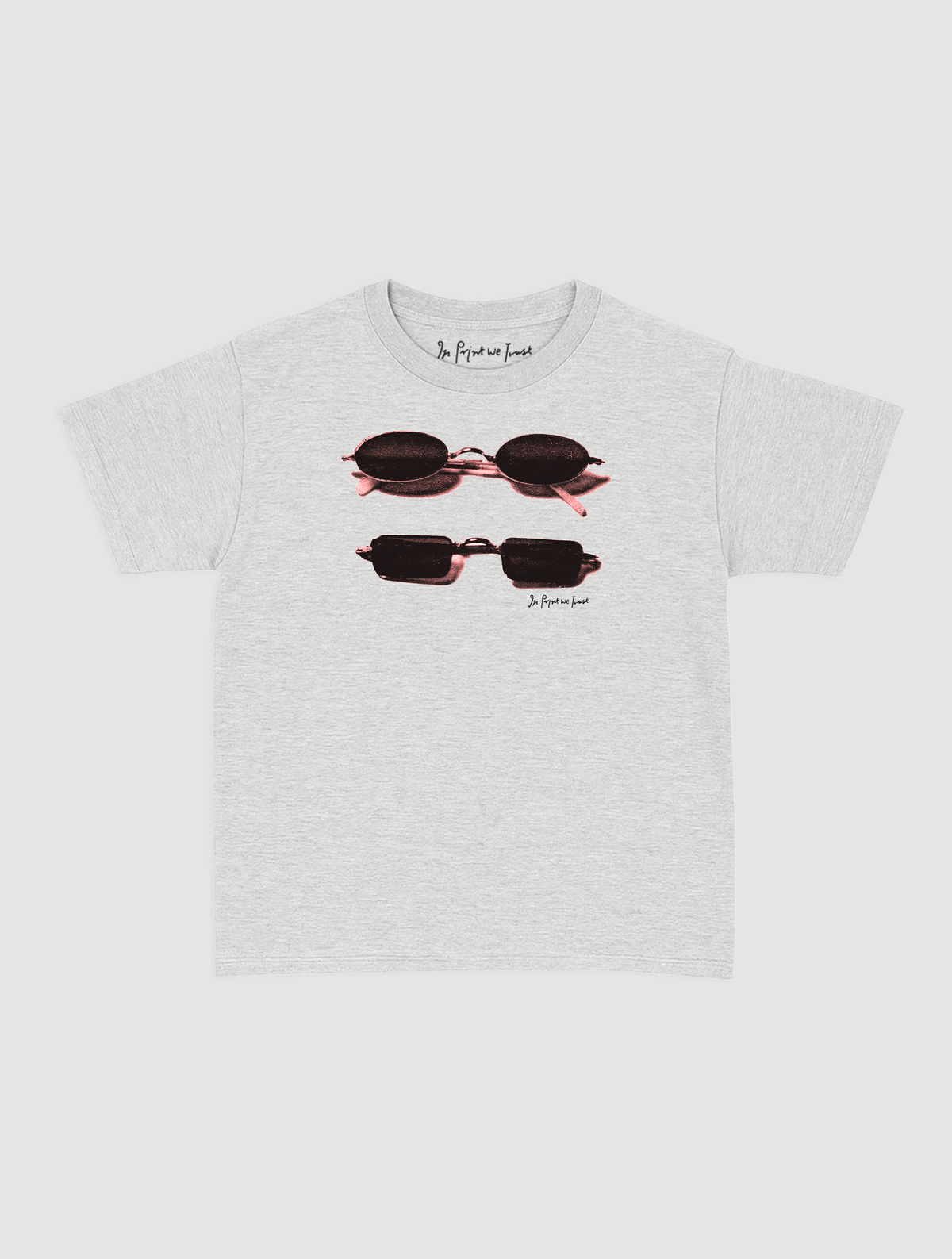 nice shades baby tee - In Print We Trust