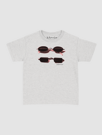 nice shades baby tee - In Print We Trust