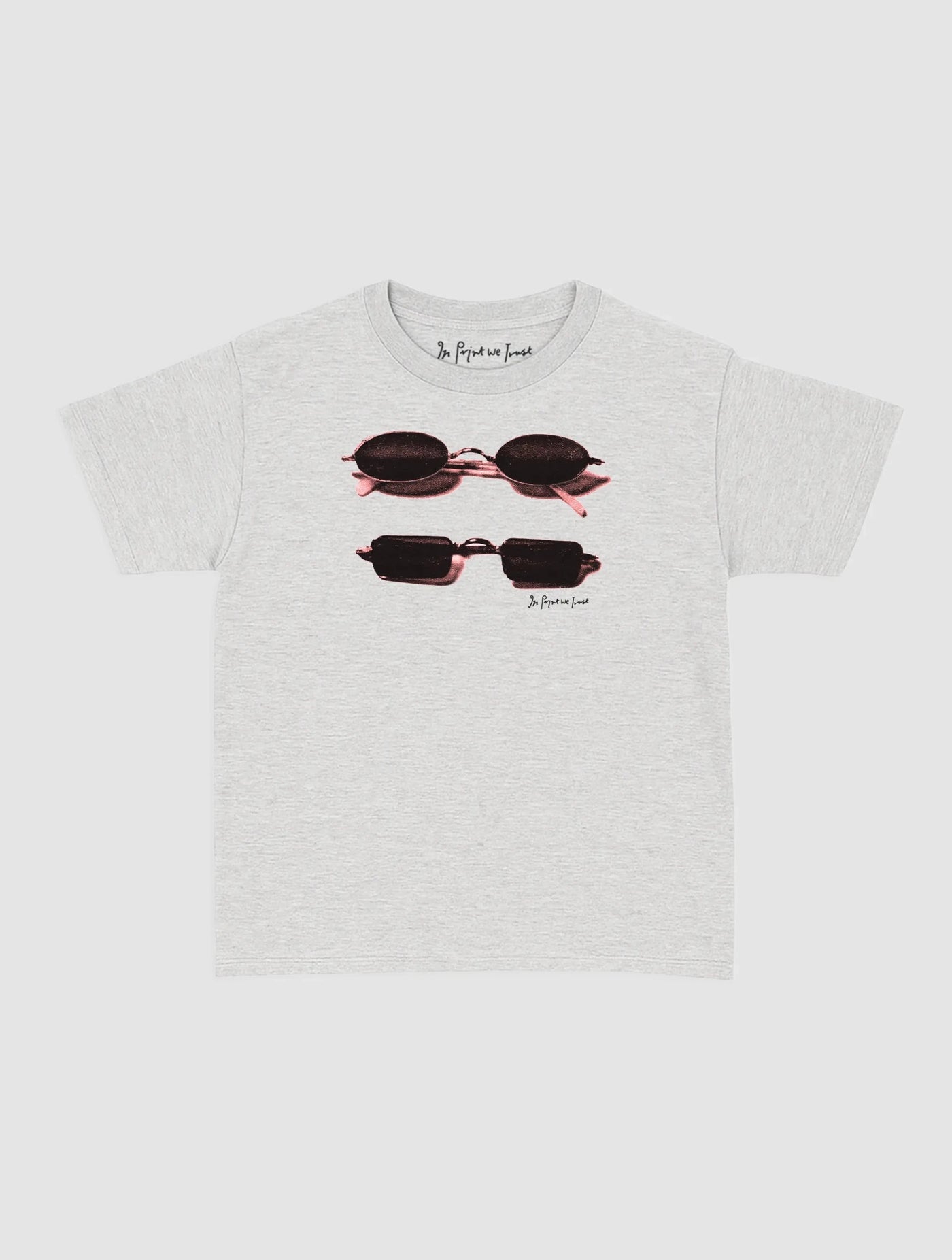 nice shades baby tee - In Print We Trust