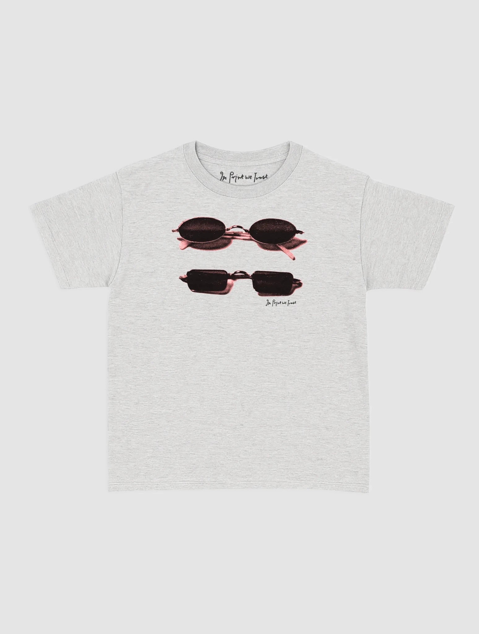 nice shades baby tee - In Print We Trust