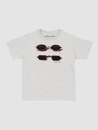 nice shades baby tee - In Print We Trust