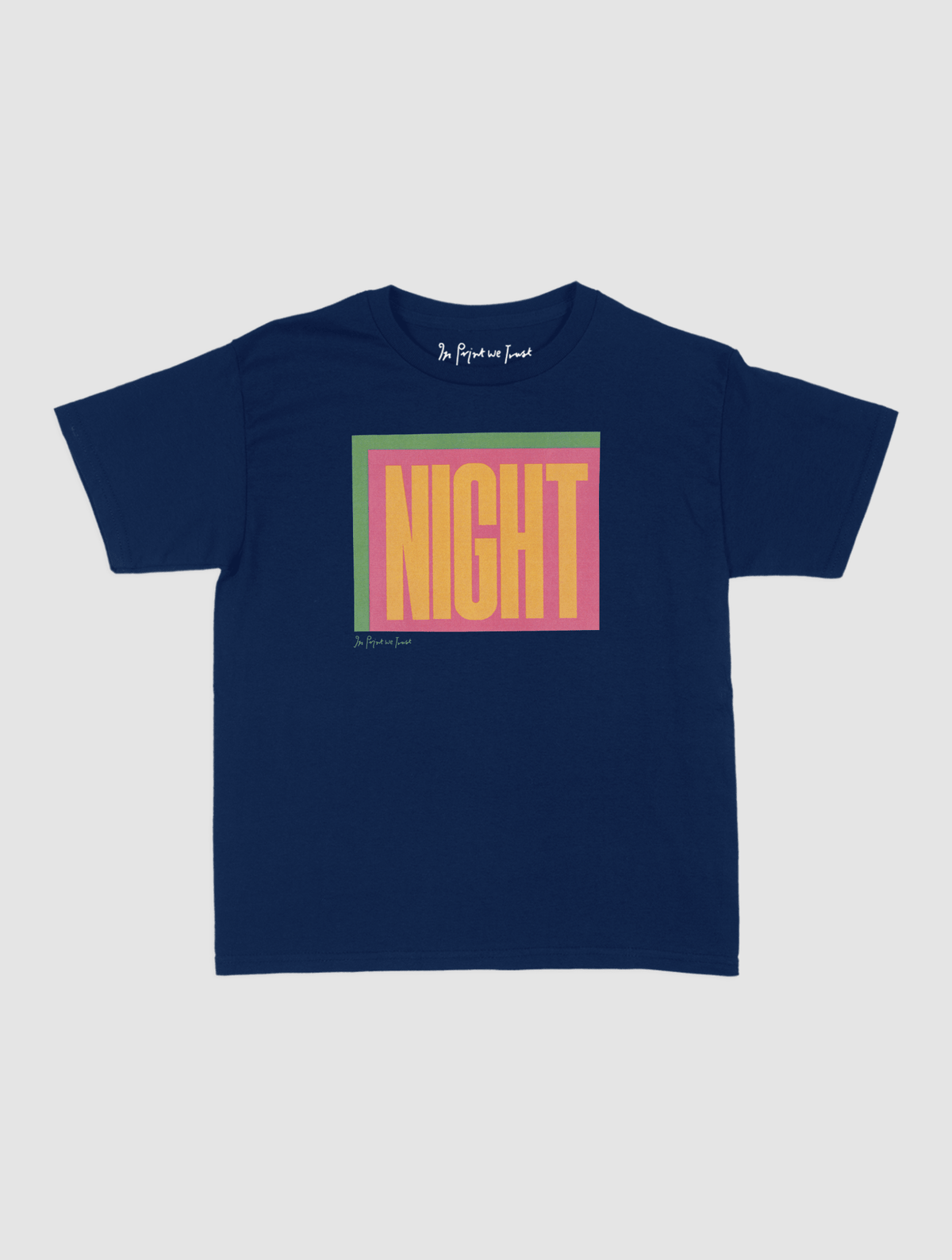 night baby tee - In Print We Trust