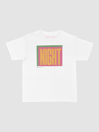 night baby tee - In Print We Trust