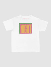 night baby tee - In Print We Trust