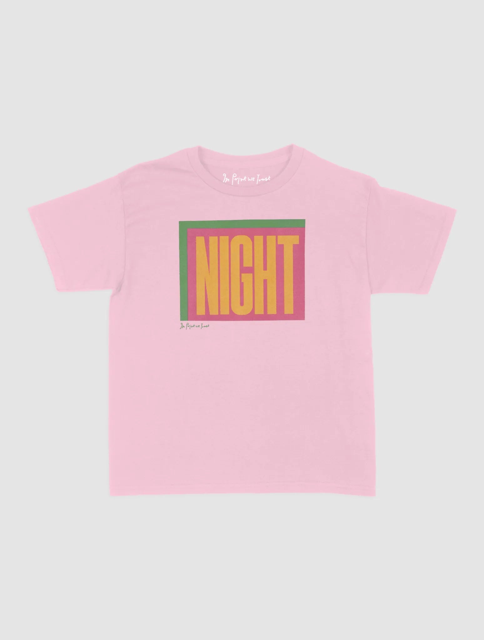 night baby tee - In Print We Trust