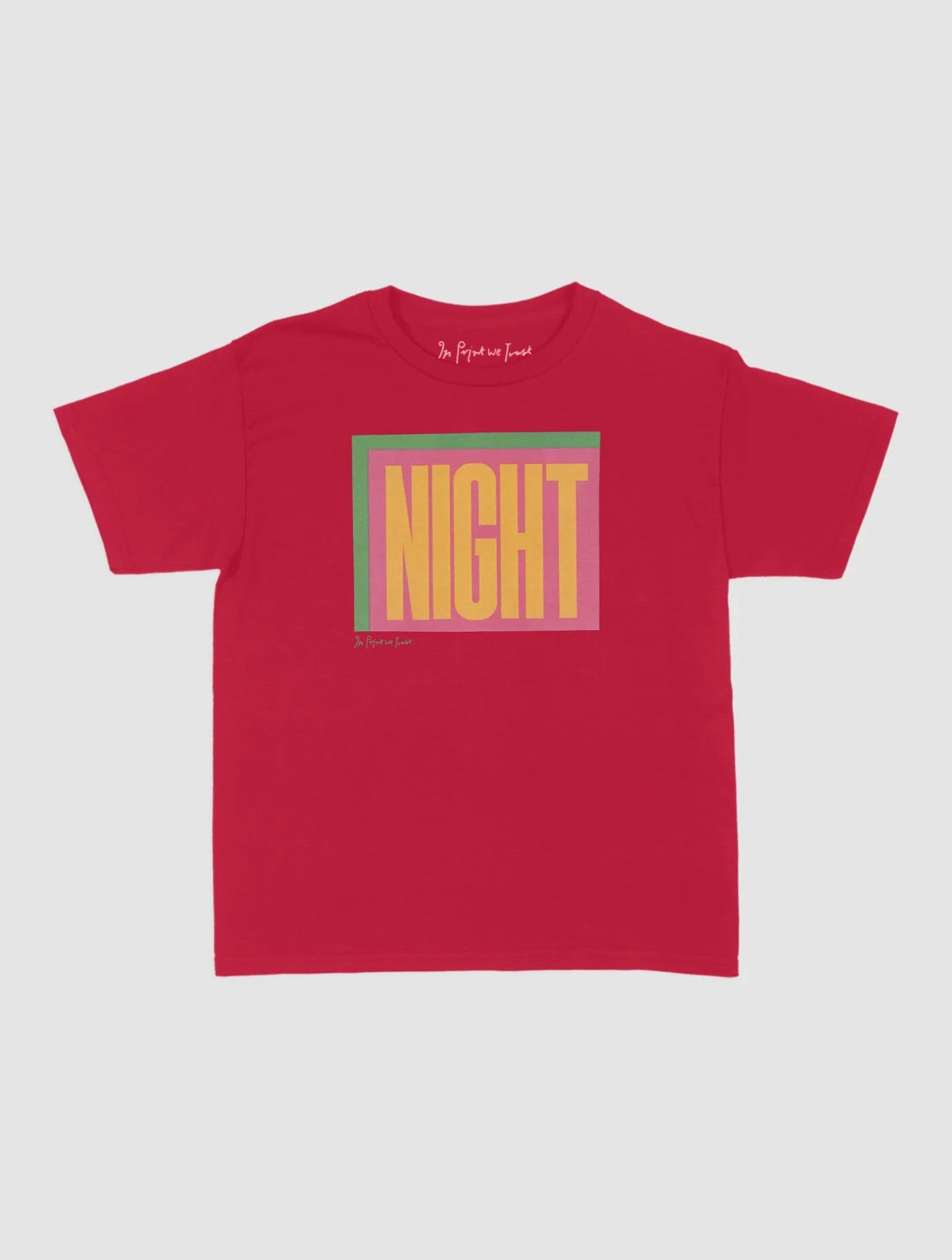 night baby tee - In Print We Trust