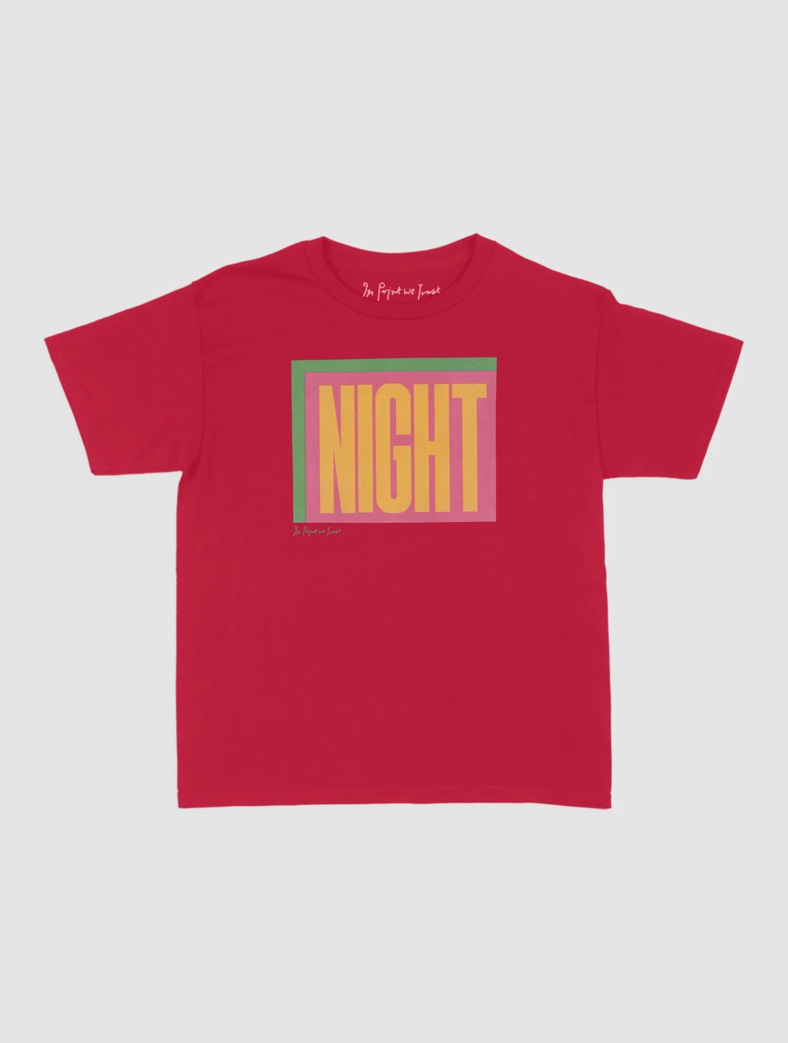 night baby tee - In Print We Trust
