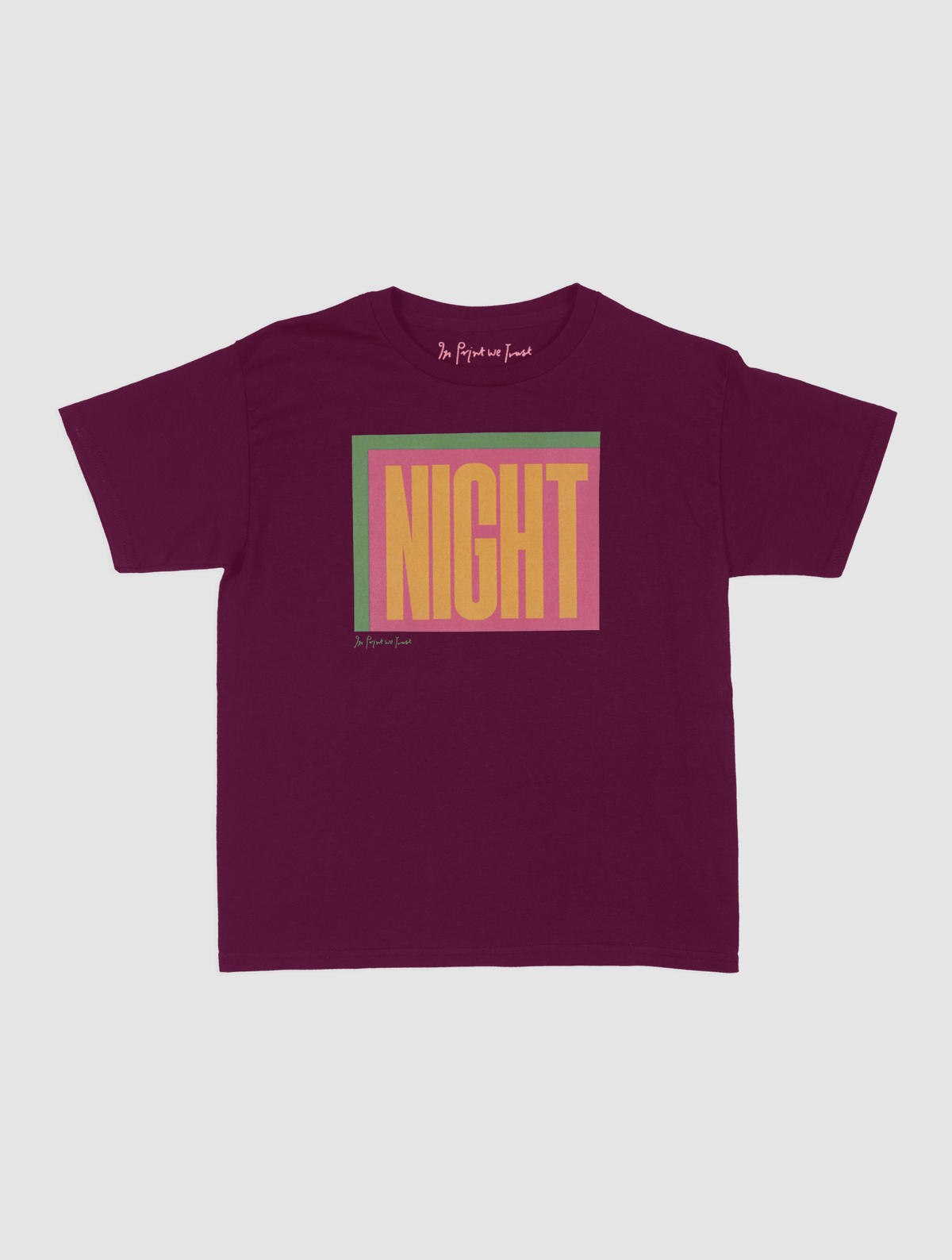 night baby tee - In Print We Trust