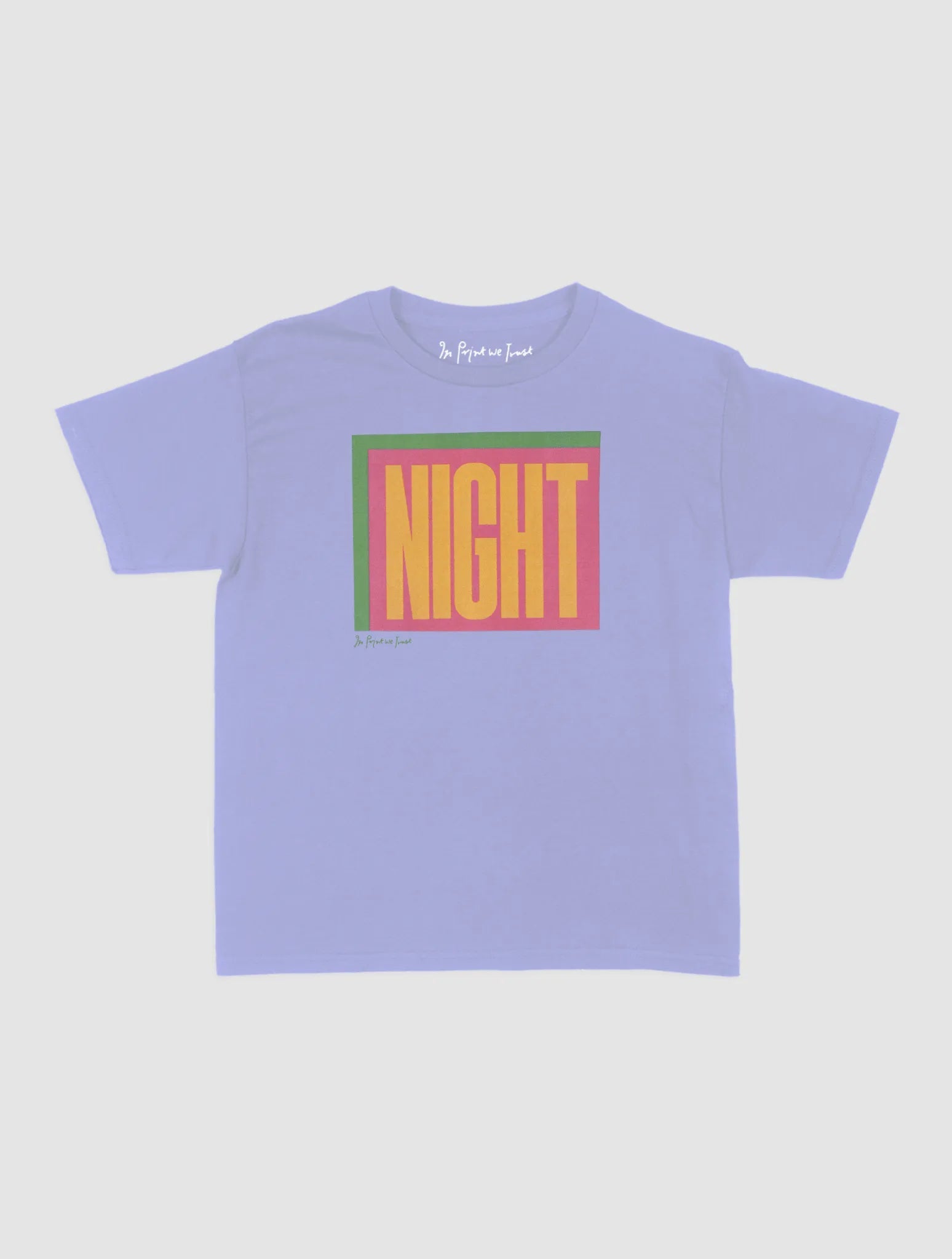 night baby tee - In Print We Trust