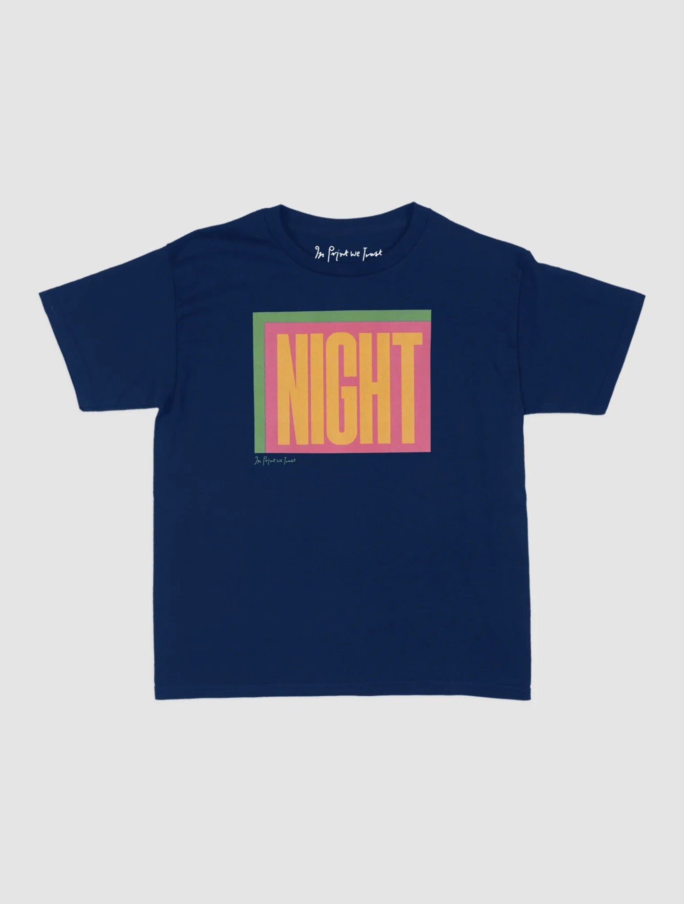 night baby tee - In Print We Trust