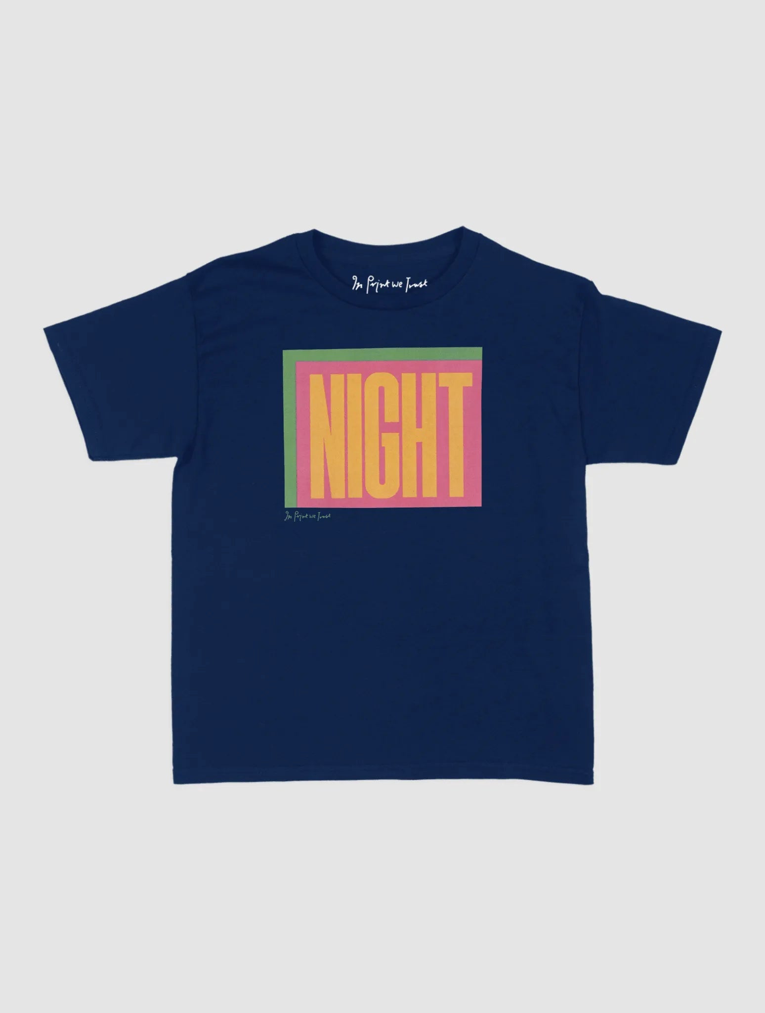 night baby tee - In Print We Trust