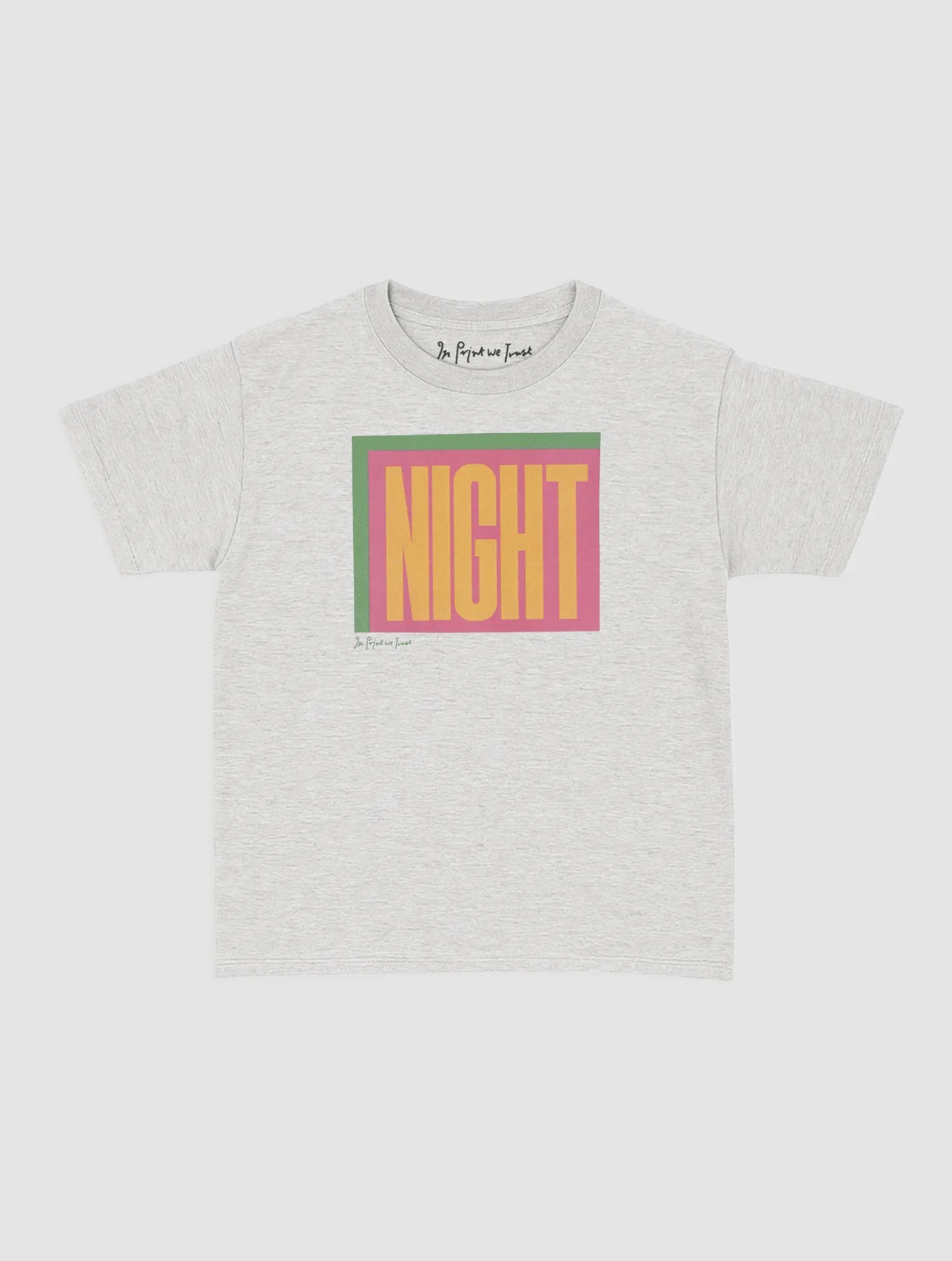 night baby tee - In Print We Trust