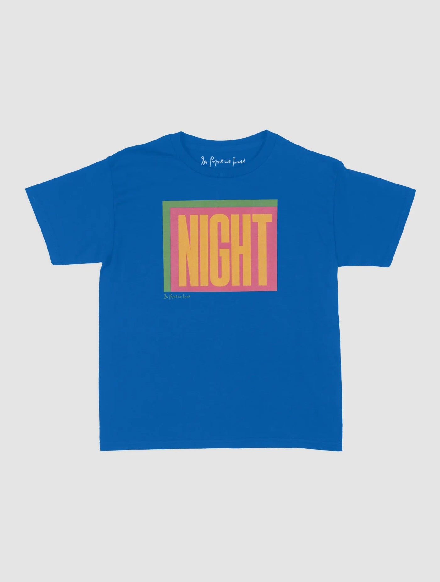 night baby tee - In Print We Trust