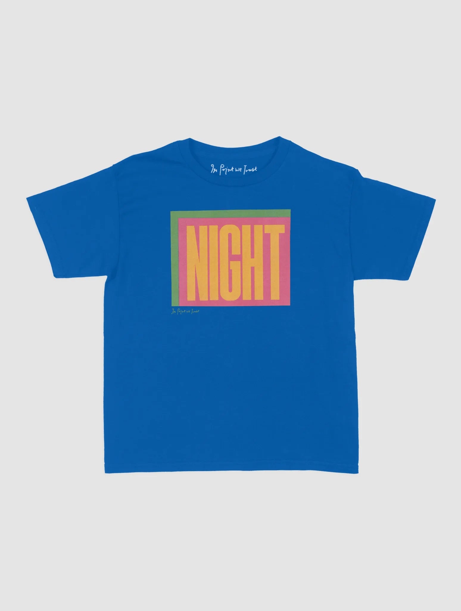 night baby tee - In Print We Trust
