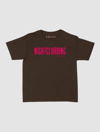 nightclubbing baby tee - In Print We Trust