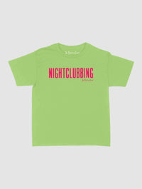 nightclubbing baby tee - In Print We Trust