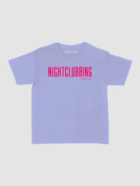 nightclubbing baby tee - In Print We Trust